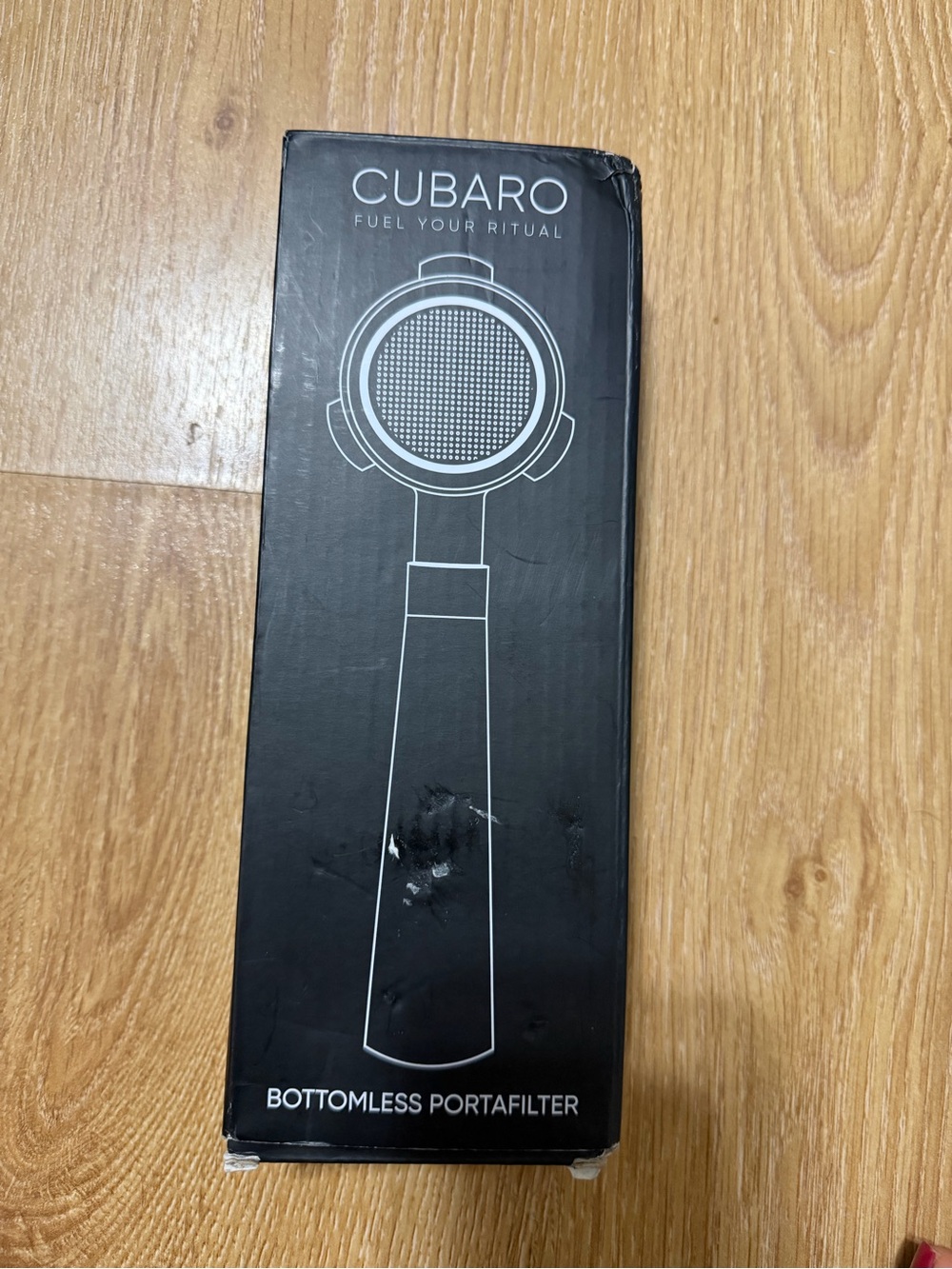CUBARO Bottomless Portafilter in Black